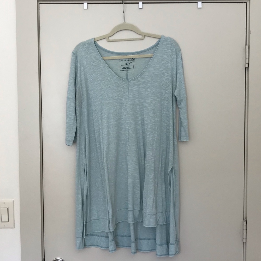 We The Free Side Split Tunic Top